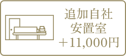 追加自社安置室