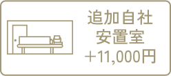 追加自社安置室